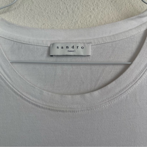 SANDRO Dream Short Sleeve Tee T Shirt - Picture 3 of 5